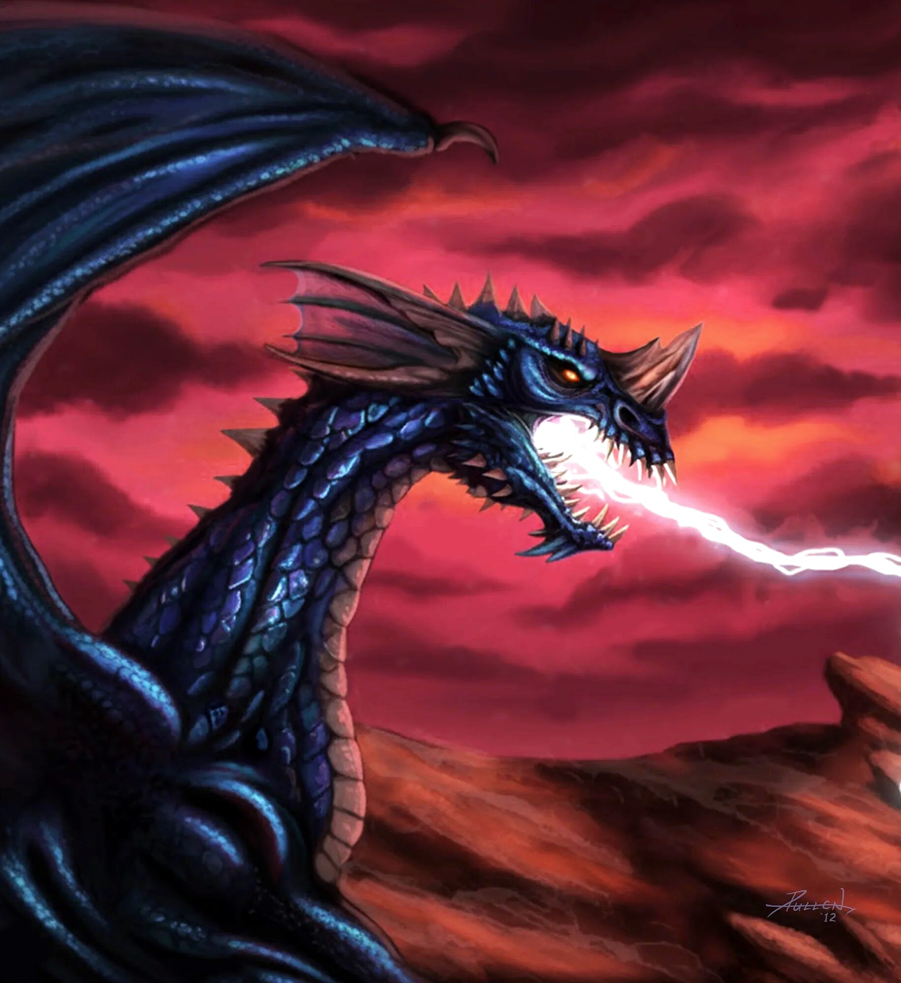 Blue Dragon Lightning Breath