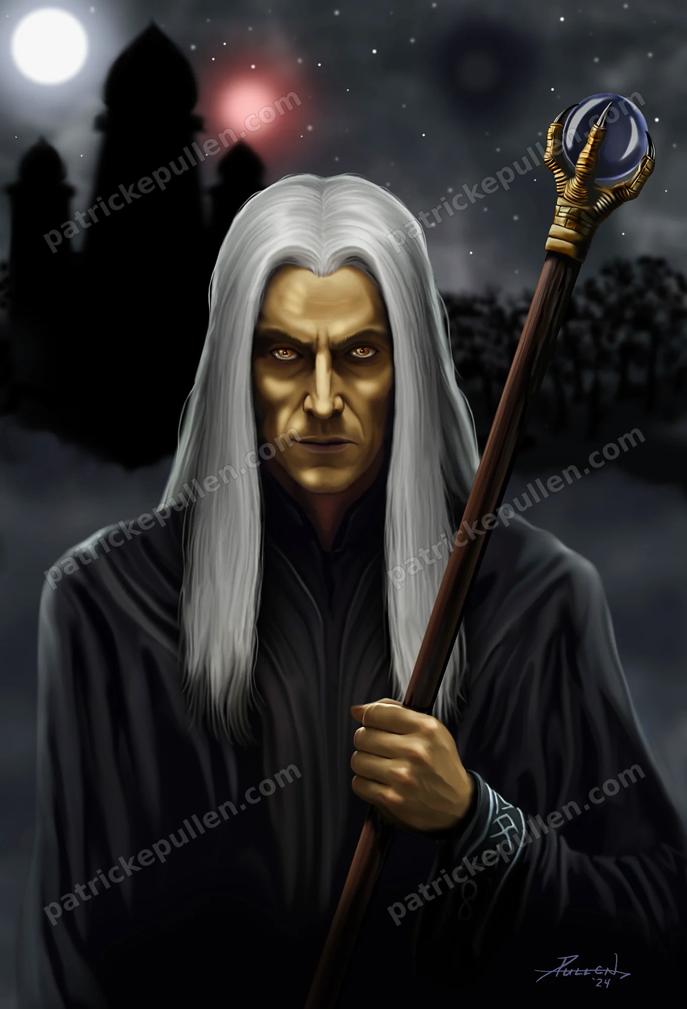 Raistlin in Black (Dragonlance)