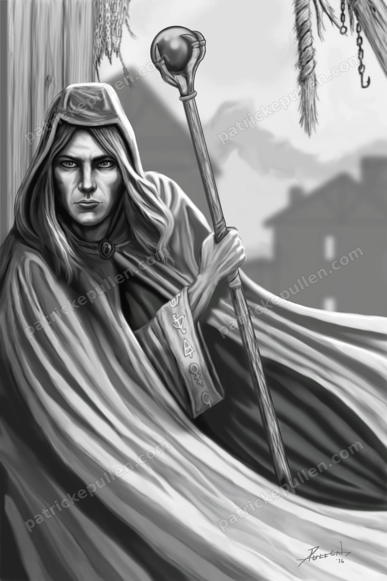 Raistlin Sketch (Dragonlance)
